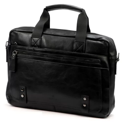 BRICIOLE BC1272 fekete férfi laptoptáska, oldaltáska 40 x 30 x 8 cm