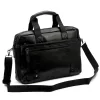 BRICIOLE BC1272 fekete férfi laptoptáska, oldaltáska 40 x 30 x 8 cm