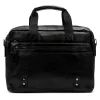 BRICIOLE BC1272 fekete férfi laptoptáska, oldaltáska 40 x 30 x 8 cm