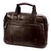 BRICIOLE BC1272 barna férfi laptoptáska, oldaltáska 40 x 30 x 8 cm