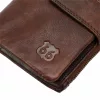 Route 66 CBL2225-GWS barna női bőr pénztárca 10 x 16 x 3.5 cm