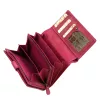 Route 66 CBL2440-GWS női magenta  bőr pénztárca 15 x 11 x 3.8 cm