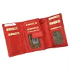 Route 66 CBL2440-GWS női piros bőr pénztárca 15 x 11 x 3.8 cm