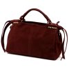 Luka 26-037 bordó női bőr kézitáska, oldaltáska 35 x 23 x 15 cm