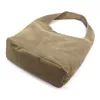 Luka 26-038 drapp női velúr bőr válltáska 33 x 33 x 15 cm