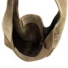 Luka 26-038 drapp női velúr bőr válltáska 33 x 33 x 15 cm