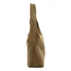 Luka 26-038 drapp női velúr bőr válltáska 33 x 33 x 15 cm