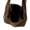 Luka 26-038 barna női velúr bőr válltáska 33 x 33 x 15 cm