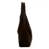 Luka 26-038 barna női velúr bőr válltáska 33 x 33 x 15 cm