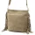 Luka 26-030 taupe női velúr bőr válltáska, oldaltáska 28 x 28 x 15 cm