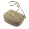 Luka 26-040 taupe női velúr bőr oldaltáska 23 x 20 x 10 cm
