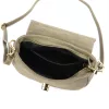 Luka 26-040 taupe női velúr bőr oldaltáska 23 x 20 x 10 cm
