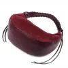 Luka 26-039 bordó női velúr bőr válltáska 35 x 22 x 15 cm