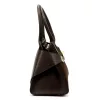 Luka 26-006 sötétbarna női bőr válltáska 32 x 22 x 16 cm