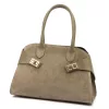 Luka 26-006 taupe női bőr válltáska 32 x 22 x 16 cm