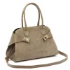 Luka 26-006 taupe női bőr válltáska 32 x 22 x 16 cm