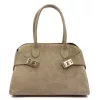 Luka 26-006 taupe női bőr válltáska 32 x 22 x 16 cm