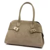 Luka 26-006 taupe női bőr válltáska 32 x 22 x 16 cm