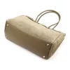 Camilla PREMIUM 10.004 taupe női bőr válltáska 37 x 24 x 14 cm