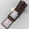 Peterson PTN SET-M-N992L-CHM barna férfi marhabőr pénztárca