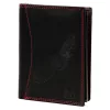 Money Kepper CDD 5601 BIRD fekete-piros férfi bőr pénztárca, sas motívummal 10 x 13 x 2.5 cm