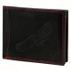 Money Kepper CDD 5600 BIRD fekete-piros férfi bőr pénztárca, sas mintával 12.5 x 10 x 2.5 cm