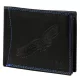 Money Kepper CDD 5600 BIRD fekete férfi bőr pénztárca, sas mintával 12.5 x 10 x 2.5 cm