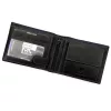 Money Kepper CDD 5600 BIRD fekete férfi bőr pénztárca, sas mintával 12.5 x 10 x 2.5 cm