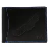 Money Kepper CDD 5600 BIRD fekete férfi bőr pénztárca, sas mintával 12.5 x 10 x 2.5 cm