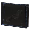 Money Kepper CDD 5600 BIRD fekete férfi bőr pénztárca, sas mintával 12.5 x 10 x 2.5 cm