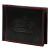 Money Kepper CDD 5600 BIKE fekete-piros férfi bőr pénztárca 12.5 x 10 x 2.5 cm