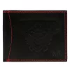 Money Kepper CDD 5600 WILD WEST fekete-piros férfi bőr pénztárca, Western motívummal 12.5 x 10 x 2.5 cm