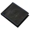 Money Kepper CDD 5600 EAGLE fekete férfi bőr pénztárca, sas motívummal 12.5 x 10 x 2.5 cm