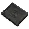 Money Kepper CDD 5600 EAGLE fekete férfi bőr pénztárca, sas motívummal 12.5 x 10 x 2.5 cm