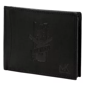   Money Kepper CDD 5600 REBEL VINTAGE fekete férfi bőr pénztárca 12.5 x 10 x 2.5 cm