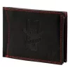 Money Kepper CDD 5600 REBEL VINTAGE fekete-piros férfi bőr pénztárca 12.5 x 10 x 2.5 cm