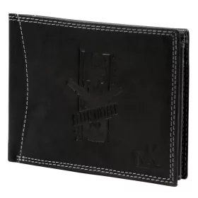  Money Kepper CDD 5600 REBEL VINTAGE fekete férfi bőr pénztárca 12.5 x 10 x 2.5 cm
