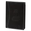 Money Kepper CDD 5601 EAGLE fekete férfi bőr pénztárca, sas motívummal 10 × 13 × 2,5 cm
