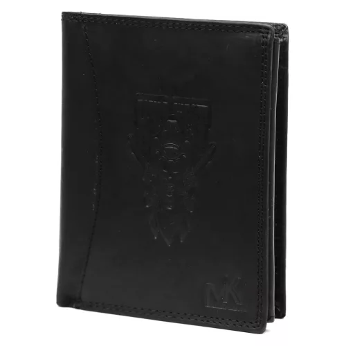 Money Kepper CDD 5601 WILD WEST fekete férfi bőr pénztárca 10 × 13 × 2,5 cm