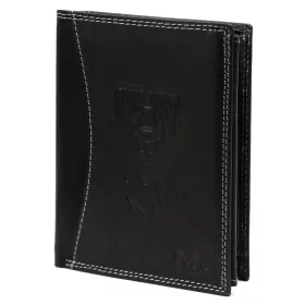   Money Kepper CDD 5601 WILD WEST fekete férfi bőr pénztárca 10 × 13 × 2,5 cm