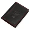 Money Kepper CDD 5601 REBEL VINTAGE fekete-piros férfi bőr pénztárca 10 x 13 x 2.5 cm