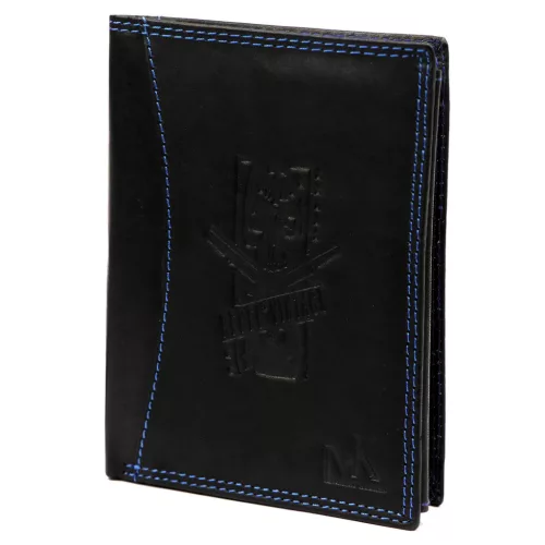 Money Kepper CDD 5601 REBEL VINTAGE fekete férfi bőr pénztárca 10 x 13 x 2.5 cm