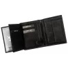 Money Kepper CDD 5601 REBEL VINTAGE fekete férfi bőr pénztárca 10 x 13 x 2.5 cm