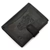 Money Kepper CDD 5601B WILD WEST fekete férfi bőr pénztárca 10.5 x 13 x 2.5 cm