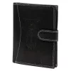 Money Kepper CDD 5601B WILD WEST fekete férfi bőr pénztárca 10.5 x 13 x 2.5 cm