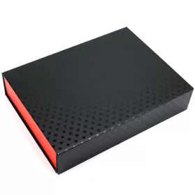   Pierre Cardin ZG-202-BN férfi fekete-barna bőr pénztárca öv ajándék szett 130 cm
