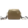 EGO ES0276CR 160325JZ női taupe bőr válltáska, oldaltáska 20 x 17 x 9 cm