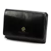 Luxury 892 kisméretű, fekete női bőr pénztárca 12 x 9 x 3.5 cm