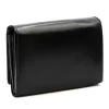 Luxury 892 kisméretű, fekete női bőr pénztárca 12 x 9 x 3.5 cm
