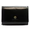Luxury 892 kisméretű, fekete női bőr pénztárca 12 x 9 x 3.5 cm